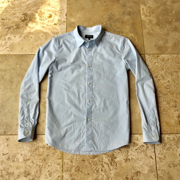 A.P.C. Other - Men’s A.P.C. Sky Blue Dress Shirt! Sz XS